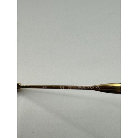 New Ray Ban RB6510 Gold Metal Eyeglass Frame 52/20/145 Rare Style MSRP $250 - Picture 5 of 6